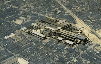 1961（昭和36）年頃の神戸工場の航空写真