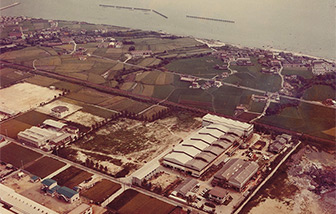 1968（昭和43）年頃の明石工場の航空写真